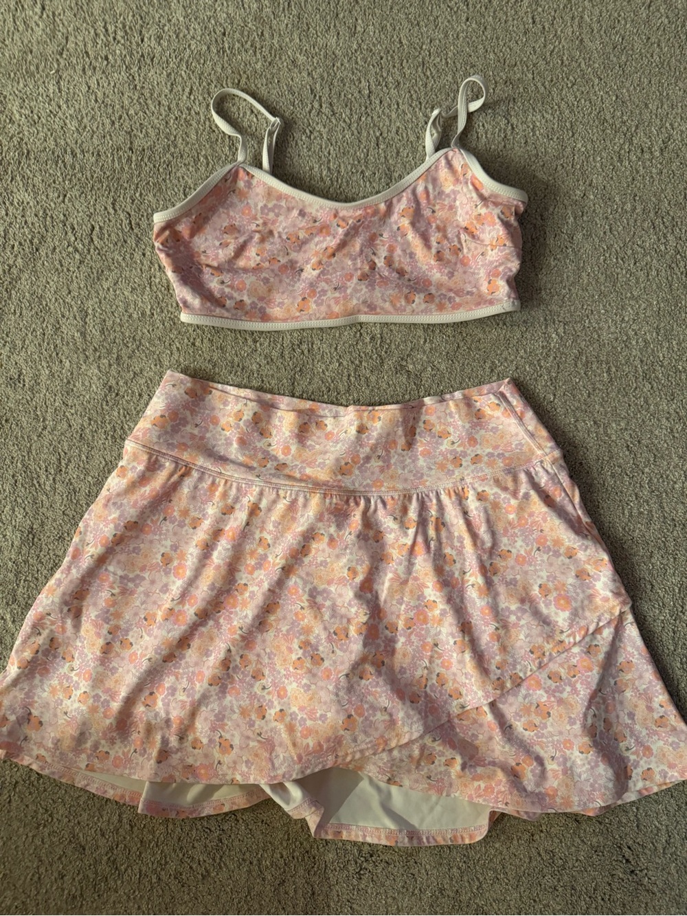 Joy lab Floral Pink A-Line Skirt - Women's Lightweight Skirt